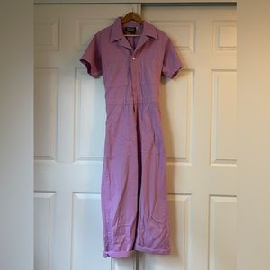 Big Bud Press Short Sleeve Jumpsuit in Lilac